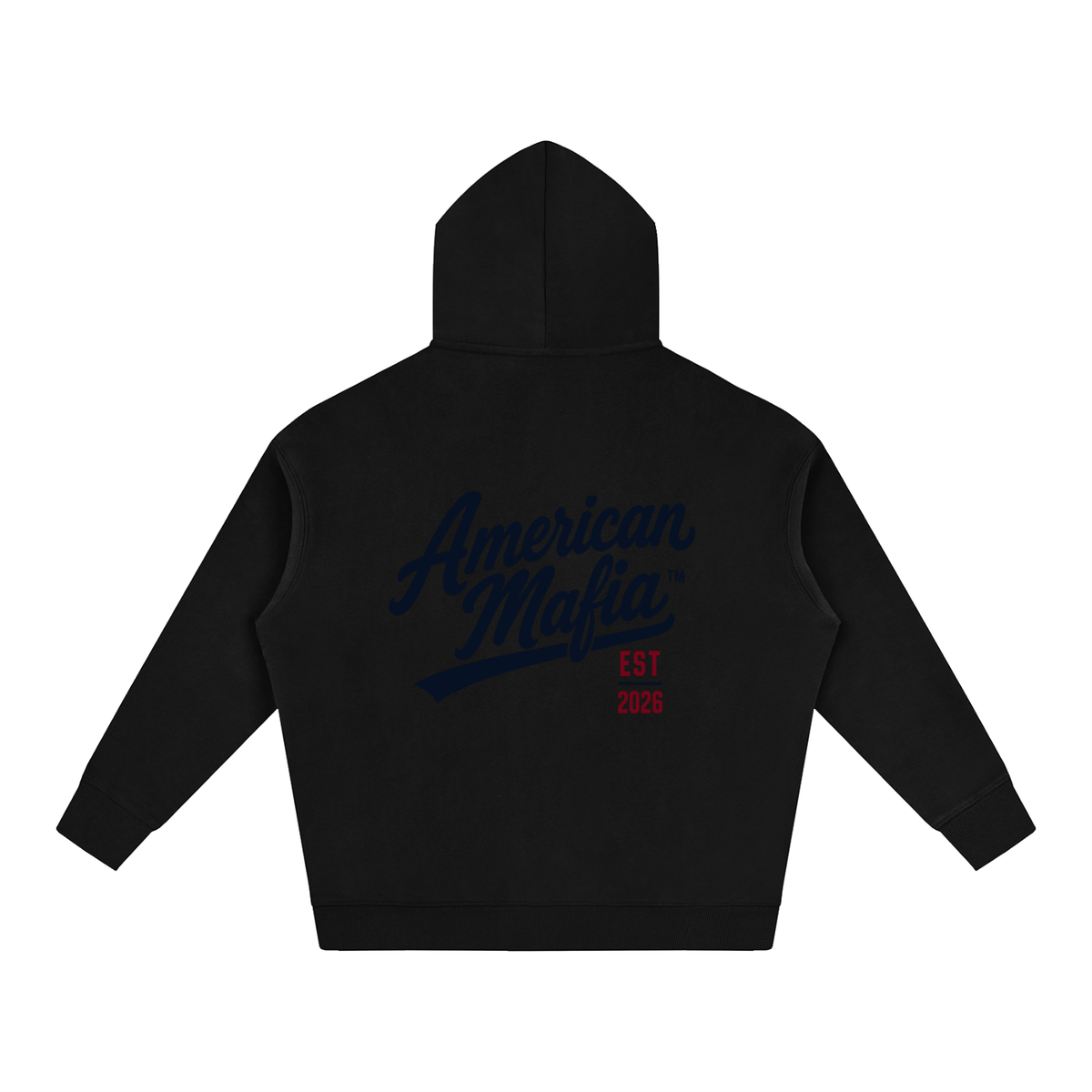 American Mafia™ Men’s Script Oversized Fleece Hoodie