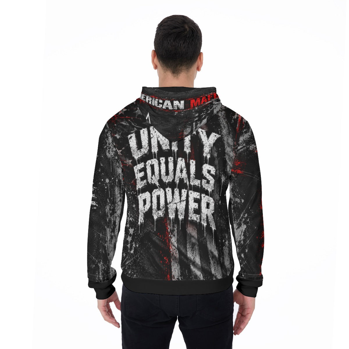 American Mafia™ Men’s Signature Brand Fleece Pullover Hoodie