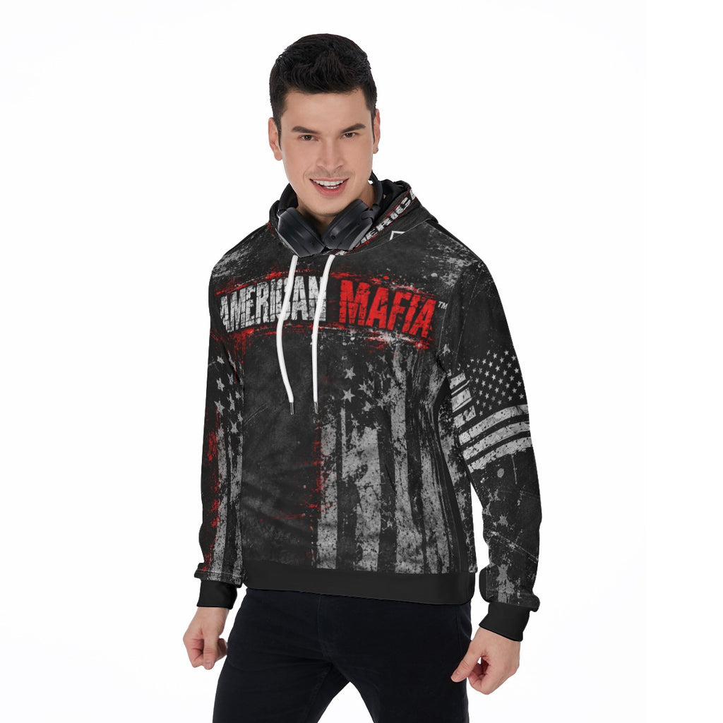 American Mafia™ Men’s Signature Brand Fleece Pullover Hoodie