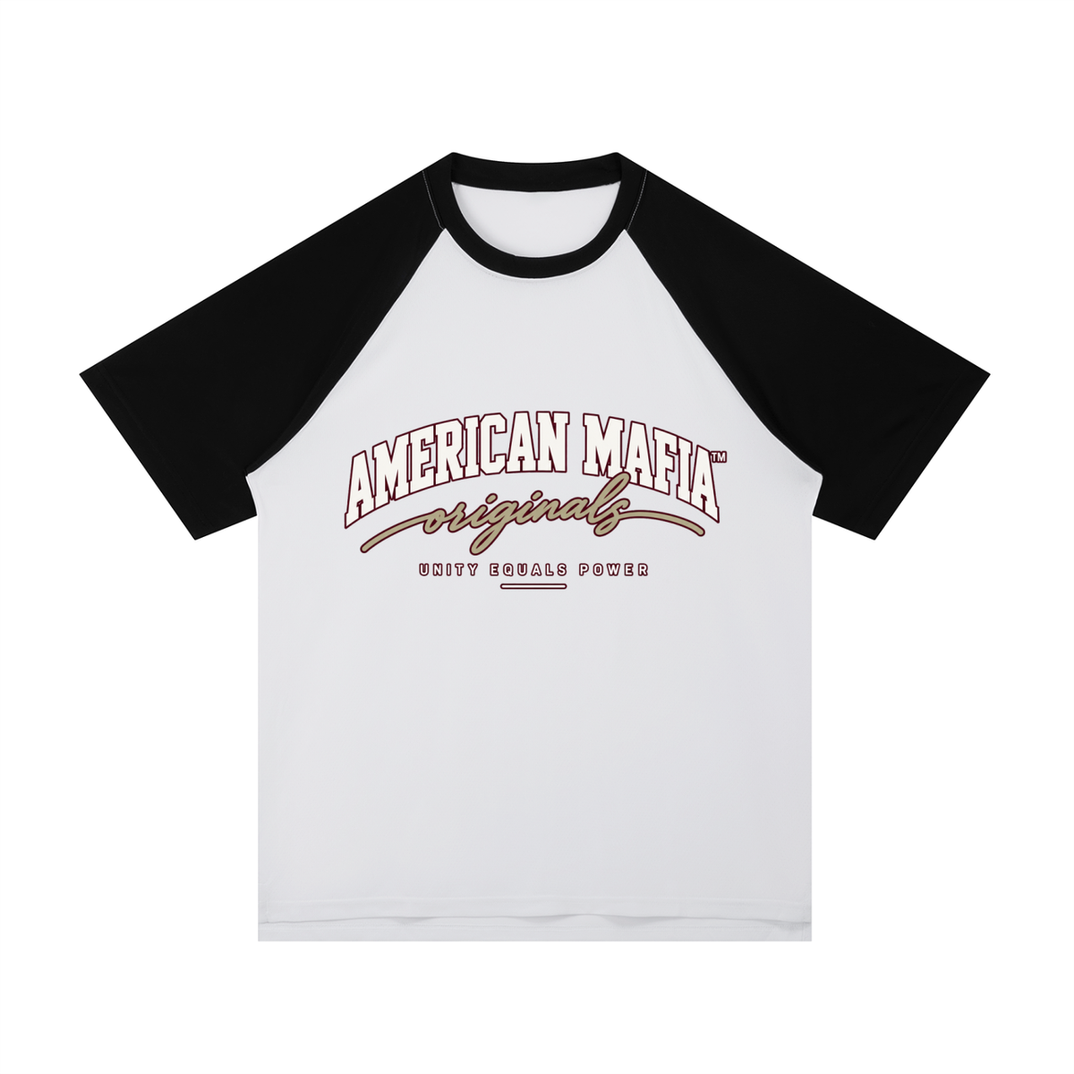 American Mafia™ Original Script Brand Raglan Mesh Tee