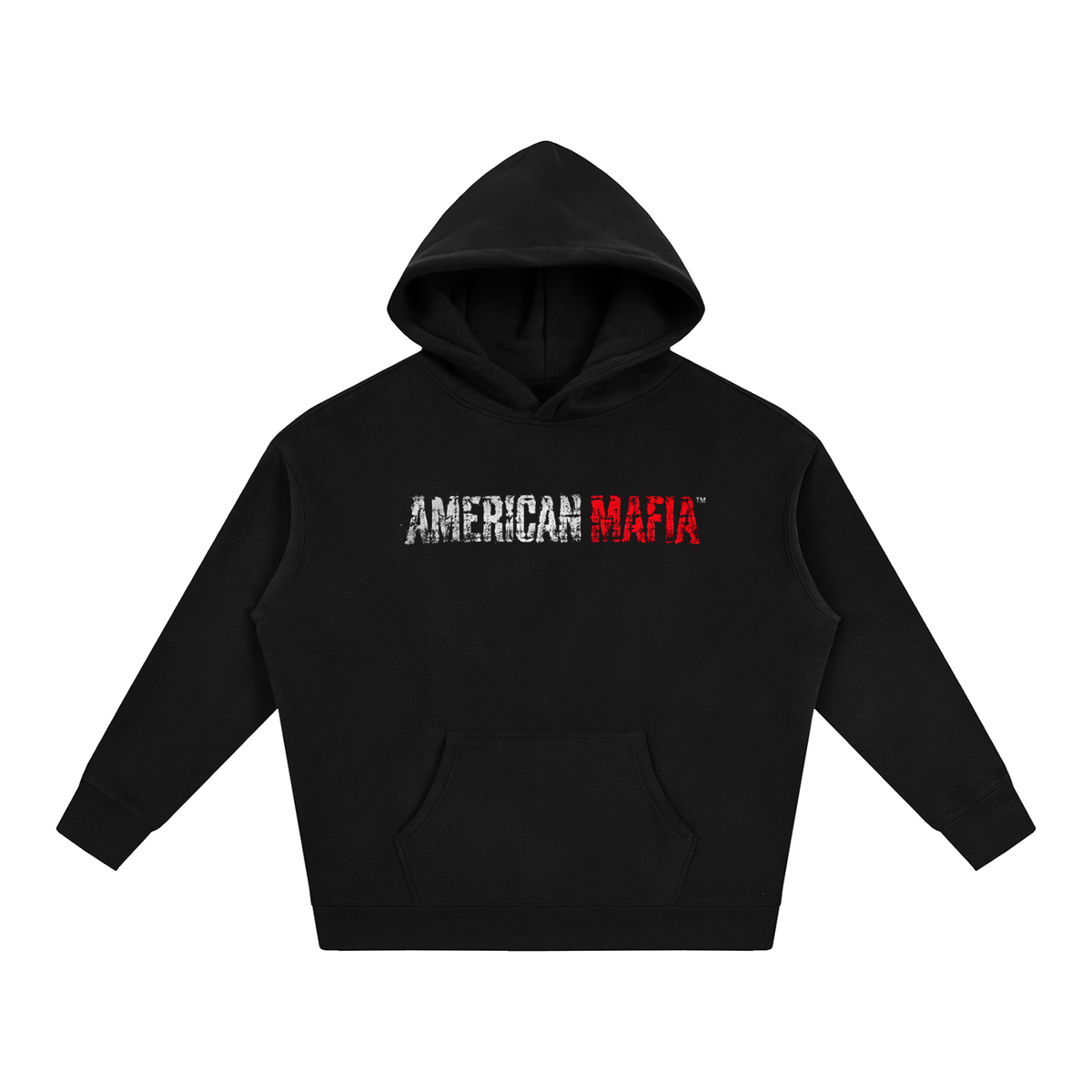 American Mafia™ Men’s Script Oversized Fleece Hoodie
