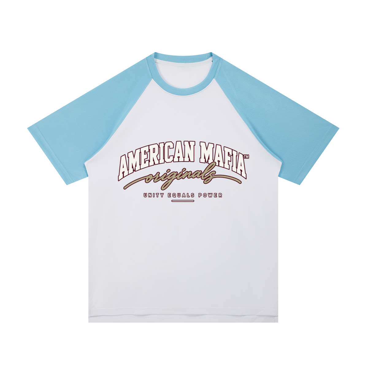 American Mafia™ Original Script Brand Raglan Mesh Tee