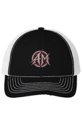 Black USA Made Mesh Trucker Cap