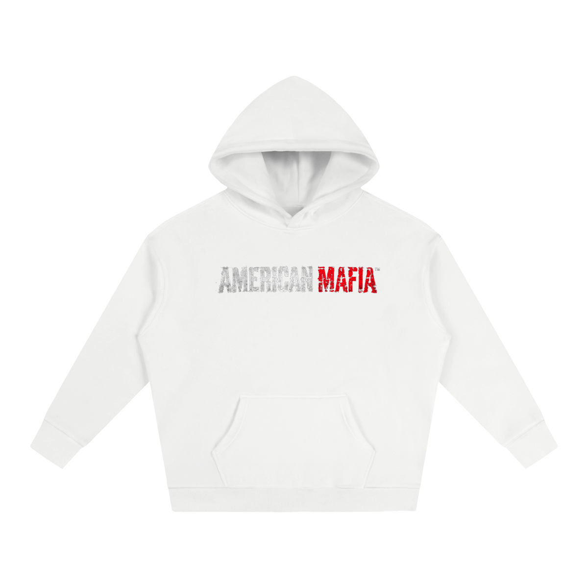 American Mafia™ Men’s Script Oversized Fleece Hoodie