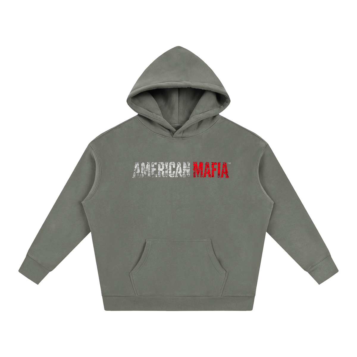 American Mafia™ Men’s Script Oversized Fleece Hoodie