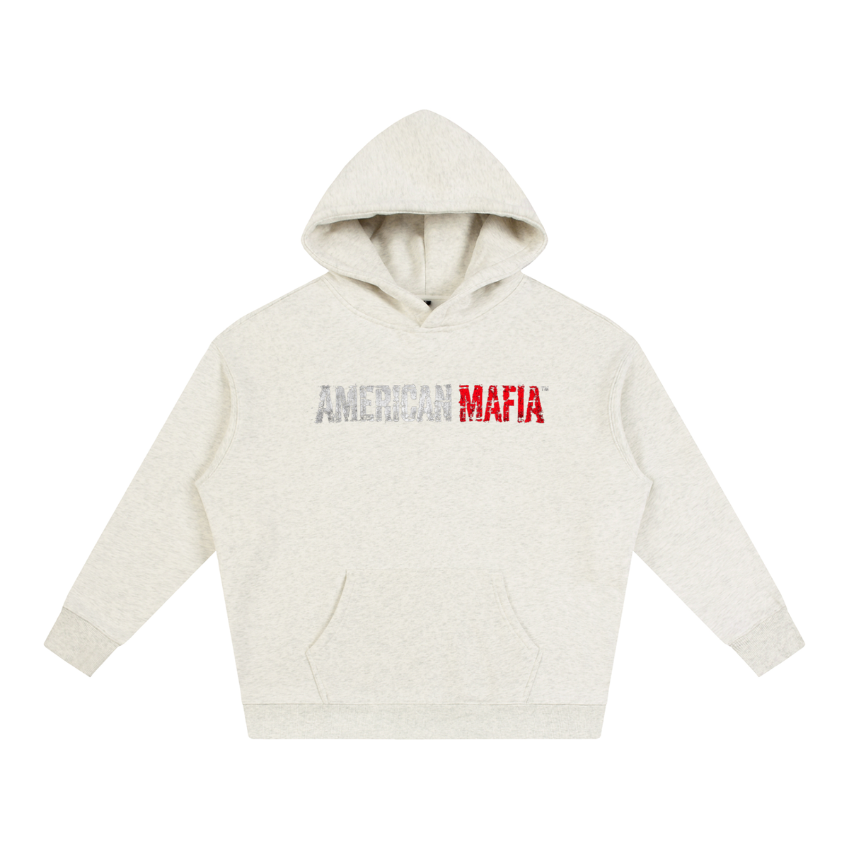 American Mafia™ Men’s Script Oversized Fleece Hoodie