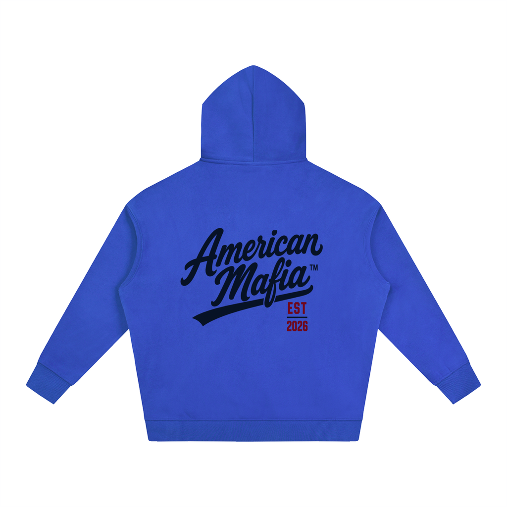American Mafia™ Men’s Script Oversized Fleece Hoodie