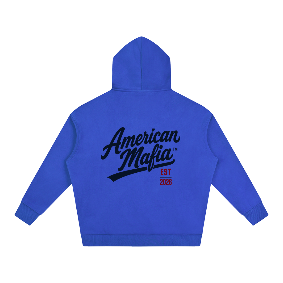 American Mafia™ Men’s Script Oversized Fleece Hoodie