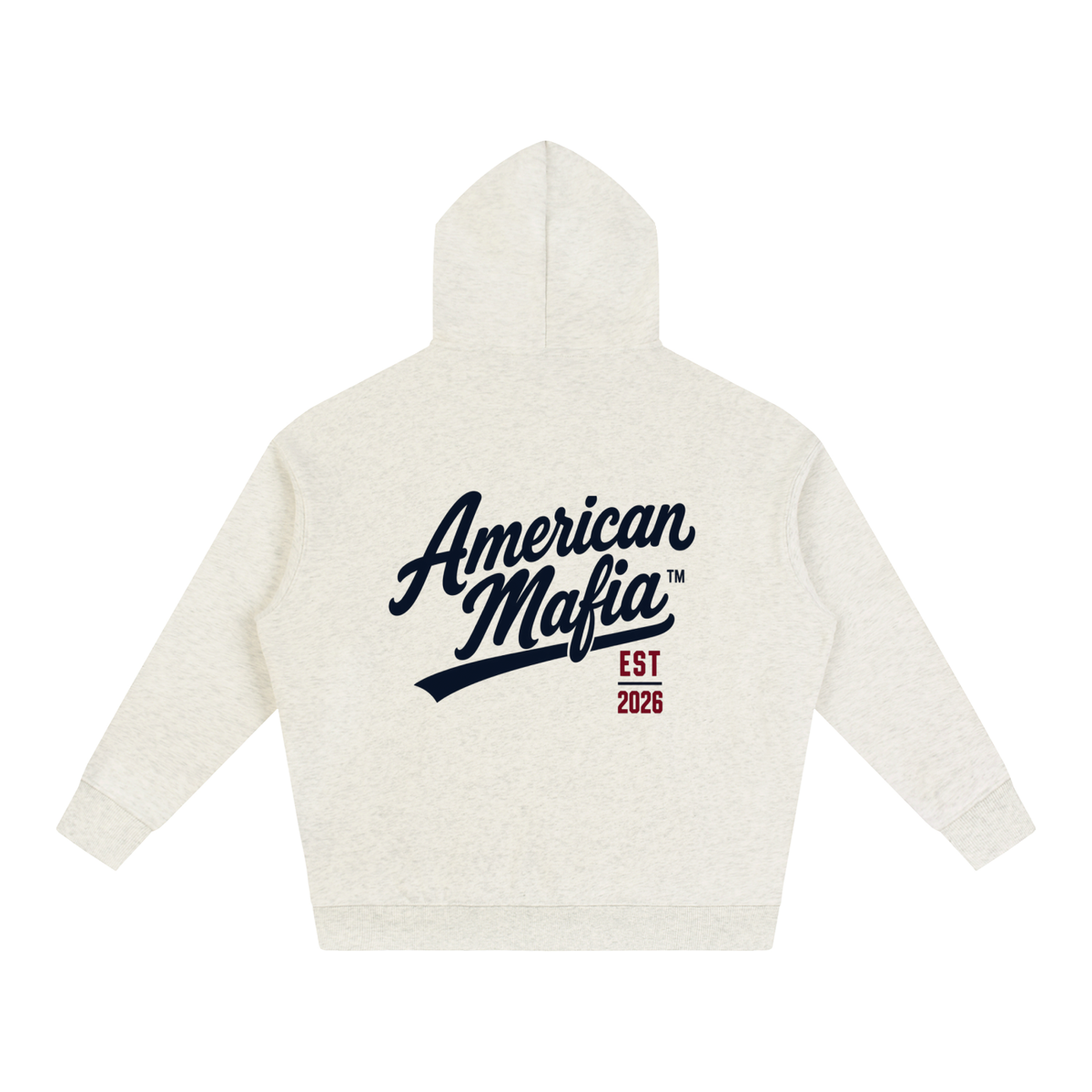 American Mafia™ Men’s Script Oversized Fleece Hoodie