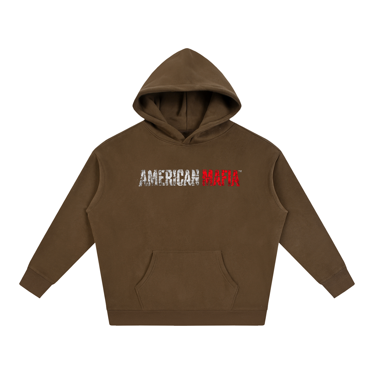 American Mafia™ Men’s Script Oversized Fleece Hoodie